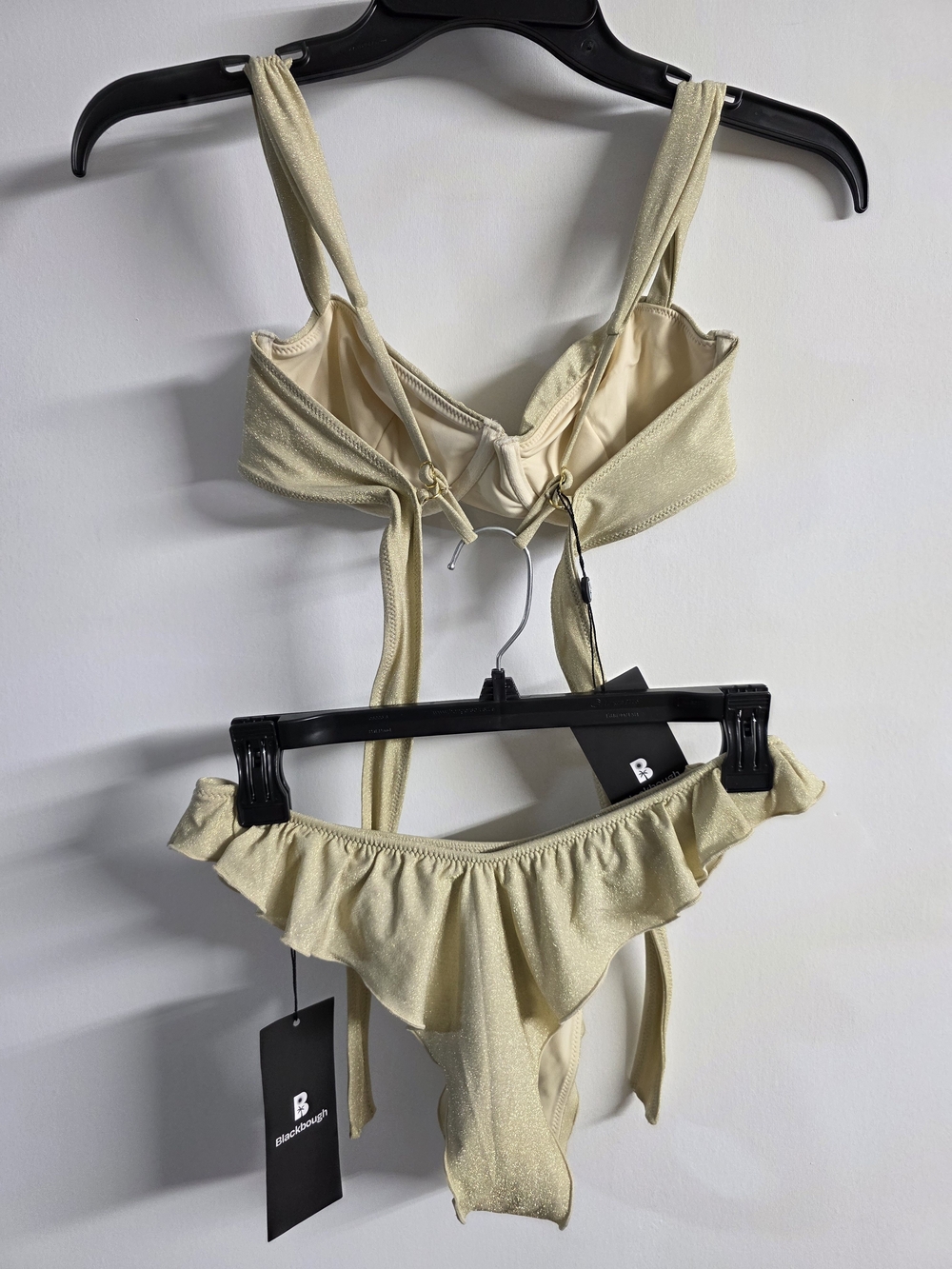 Blackbough Shimmery Cream Underwire Bikini Set - Picture 2 of 4